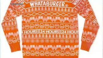 Texas Favorite Whataburger Tasty New Holiday Sweater Restocked