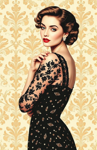 Vintage Actress Wallpaper