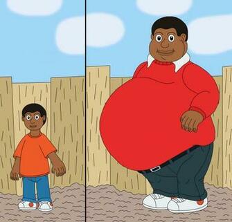 Fat Albert Boy Into Big By Mcsaurus