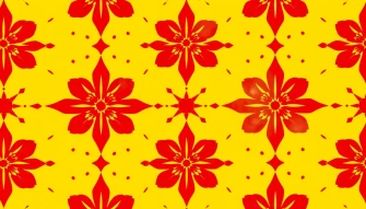 Yellow And Red Wallpaper