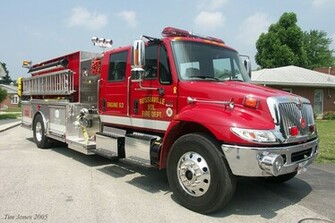International Fire Engine Wallpaper