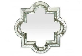 Mirrors Quatrefoil Wall Mirror Silver From One Kings Lane