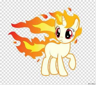 Rapidash Is Confused Unicorn Character Transparent Background Png
