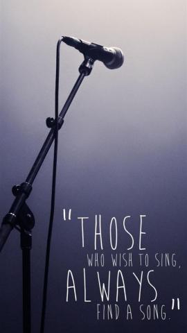 Best Singing iPhone HD Wallpaper