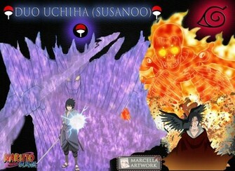 Wallpaper For Itachi And Sasuke Susanoo