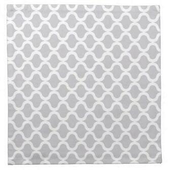 Grey And White Modern Pattern Gray Lattice