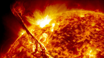 Solar Flare Wallpaper