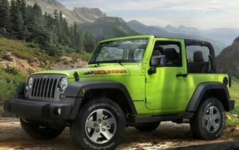 Jeep Wrangler Mountain Wallpaper