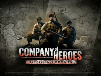 Fond D Cran Du Jeu Company Of Heroes Opposing Fronts