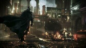 Batman Fight Scarecrow Arkham Knight HD Wallpaper Stylish