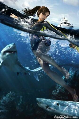 iPhone HD Tomb Raider Wallpaper And Background