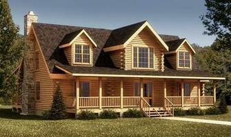 Log Home Dormers For