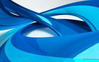 Blue Twists Wallpaper Linux