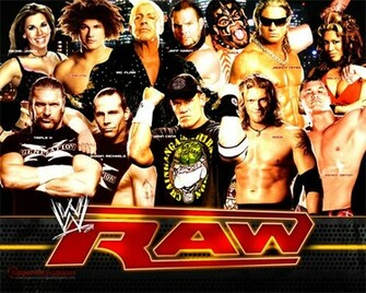 All About Wrestling Stars Wwe Raw Wallpaper