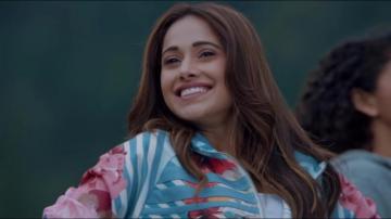 Nushrat Bharucha In Multi Jacket Outfit Celebrity Clothing