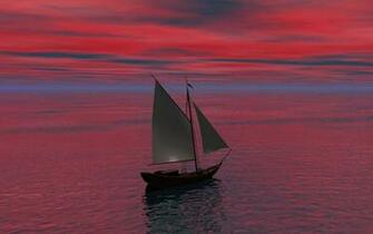 4k Papers Red Sky At Night Wallpaper