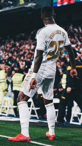 Vinicius J Nior Real Madrid Wallpaper
