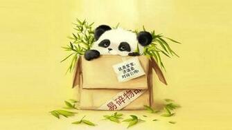 Cartoon Panda Wallpaper