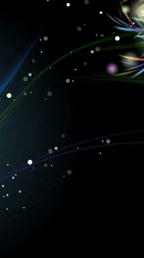 Black Background iPhone 5s Wallpaper