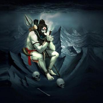 Lord Shiva Smoking Chillum HD Wallpaper Background
