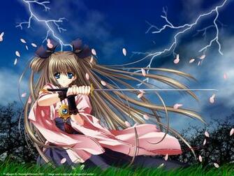 Carnelian Wallpaper Samurai Sword Minitokyo