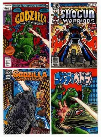 Comic Book Cover Recreation Sketch Cards By Fbwash