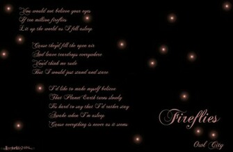 Fireflies Bg Owl City By Eriksearthstar2494