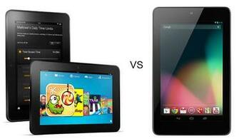 Kindle Fire HD Vs Nexus Wallpaper