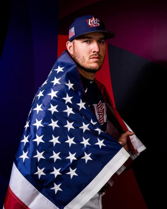 Alia Steele On Baseball Wallpaper Mike Trout