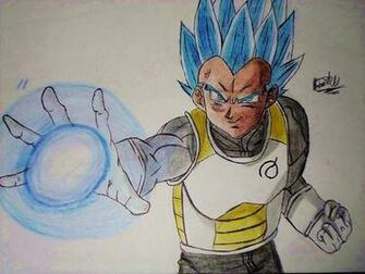 Vegeta Ssgss Wallpaper Blue Hair