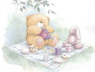 Bear Picnic The Teddy Wallpaper Full HD