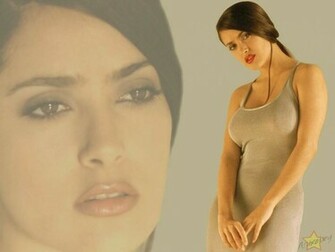 Salma Hayek Beauty Exclusive HD Wallpaper