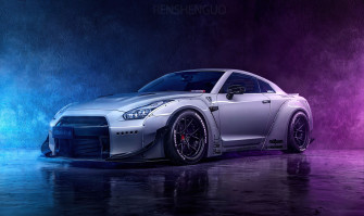 Grey Nissan Gtr 4k Wallpaper