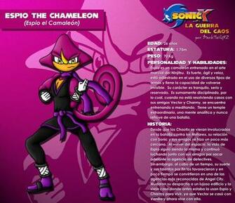 Espio The Chameleon Wallpaper By