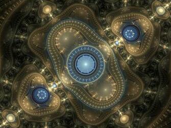 Fractal Wallpaper Alien