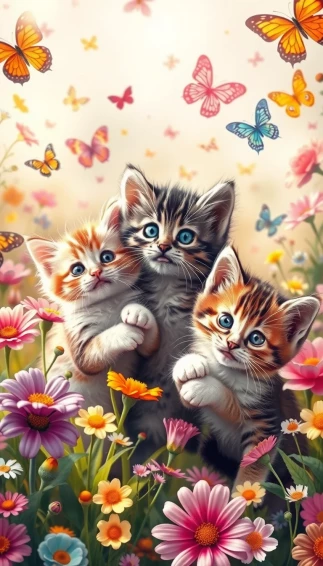 Cute Cats Wallpaper