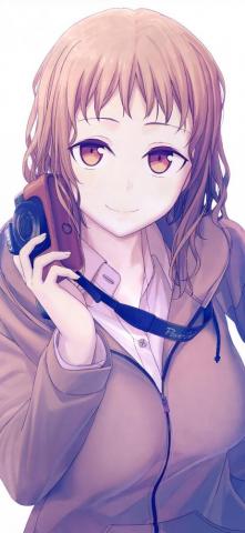 Ena Komiya iPhone Pro Max Wallpaper