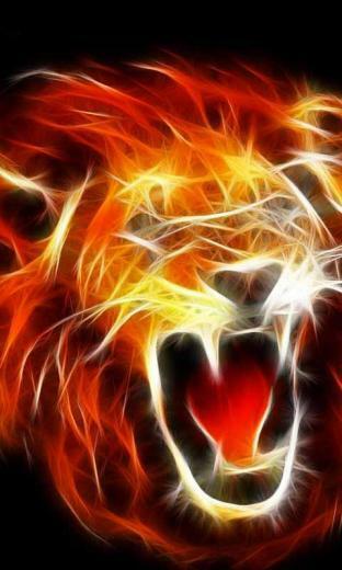 Lion Live Wallpaper For Android Neon