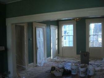 Massive Painting Project He Has Removed Layers Of Wallpaper
