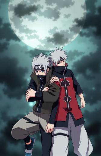 Kakashi And Obito Wallpaper