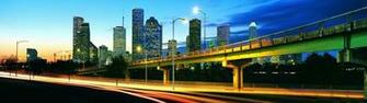 City Night Scenes Dual Monitor Wallpaper Desktop