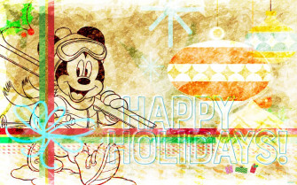 Celebrate The Holiday Season With New Disney Digital Wallpaper