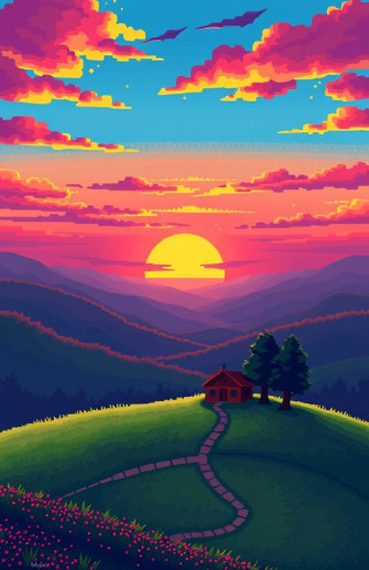 Wallpaper Pixel Art