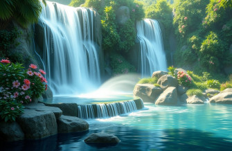 3d Animated Waterfall Wallpaper