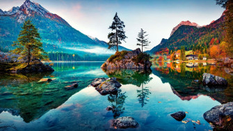 Lake HD Wallpaper