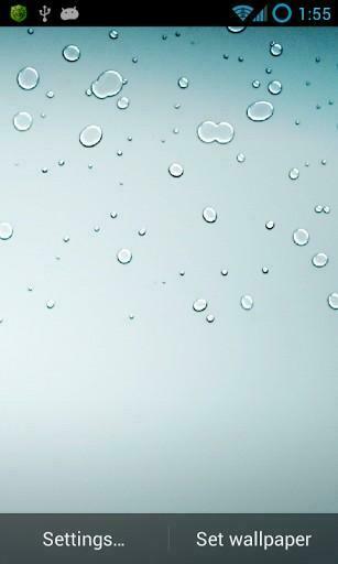 Bigger Ios Rain Live Wallpaper For Android Screenshot