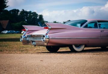 Wallpaper Id Car Pink Classic And Vintage HD 4k