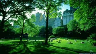 Central Park Spring Wallpaper