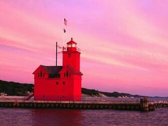 Michigan Wallpaper Lighthouses Buildings Collection