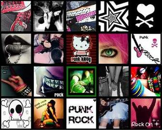 Punk Rock Icons Background Themes